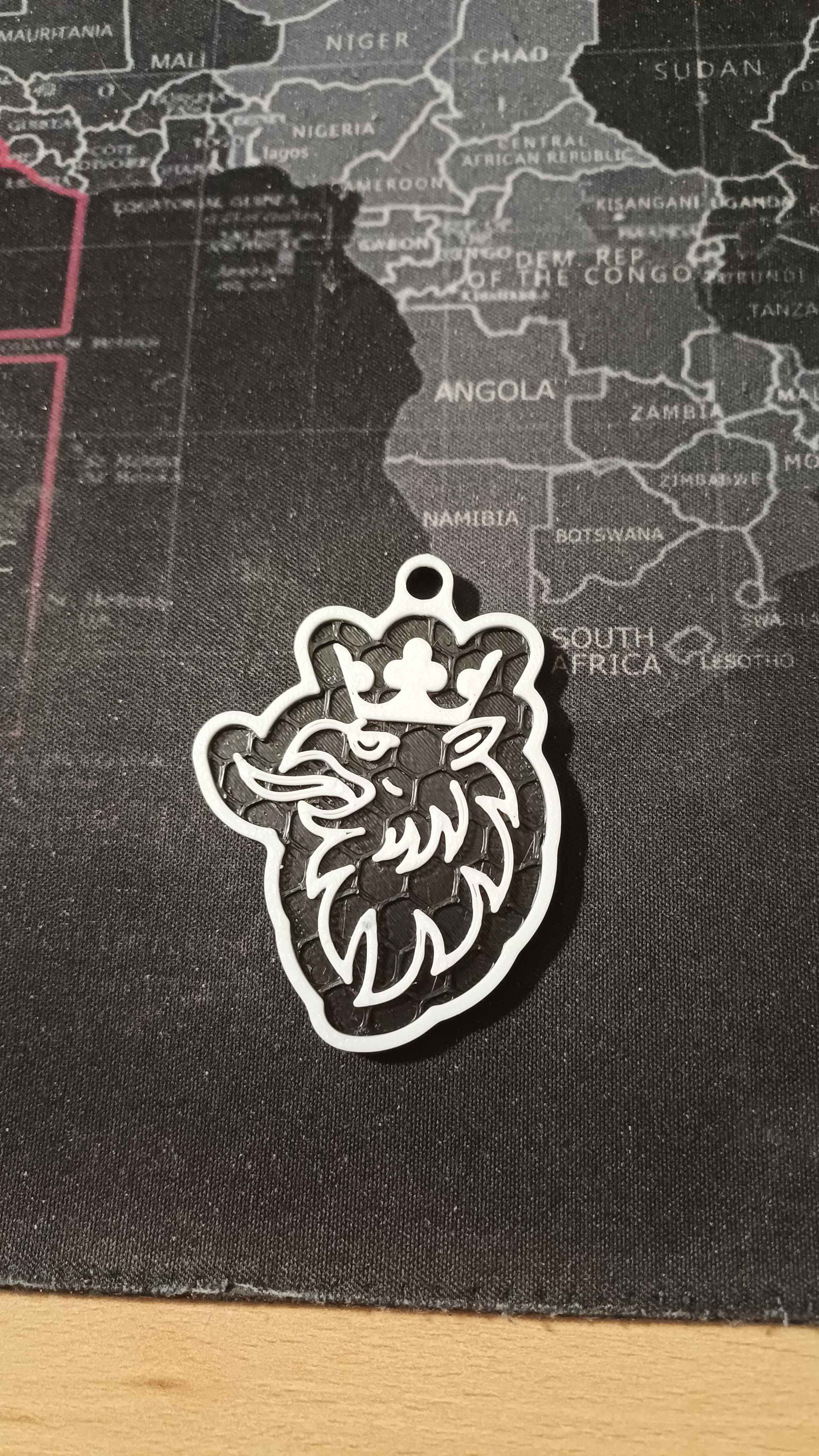 SCANIA logo keychain